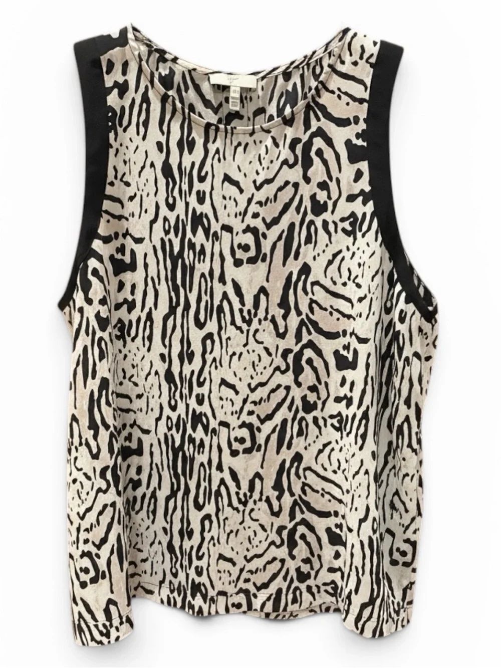Joie Toki Ocelet Printed Silk Sleeveless Top Medium - Picture 4 of 9